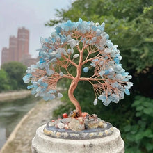 Load image into Gallery viewer, Crystal Aquamarine Money Tree