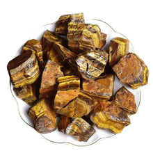 Load image into Gallery viewer, Natural Tigers Eye Raw Stone
