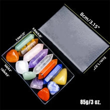 Load image into Gallery viewer, 14pcs Chakra Healing Stones And Crystals For Meditation