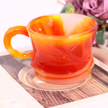 Load image into Gallery viewer, Agate Bowl – Natural Quartz Crystal Cup for Home, Office, or Gift – Carved Stone Decor