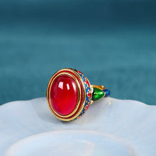 Load image into Gallery viewer, natural carnelian ring