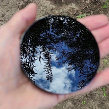 Load image into Gallery viewer, 1PC Black Obsidian Mirror Polished Natural