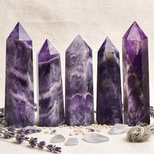 Load image into Gallery viewer, 4-15cm Natural Esoteric Amethyst Obelisks
