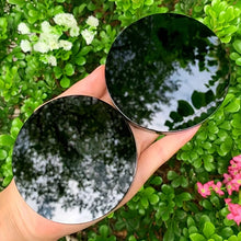 Load image into Gallery viewer, 1PC Black Obsidian Mirror Polished Natural