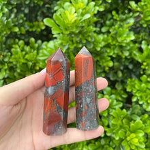 Load image into Gallery viewer, Bloodstone Healing Energy Obelisk