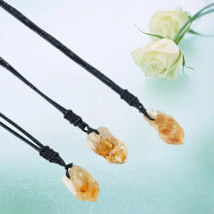 Citrine Stone Necklace