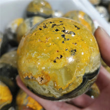 Load image into Gallery viewer, 5-7cm Bumblebee Jasper Sphere for Healing