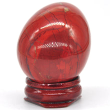 Load image into Gallery viewer, Red Jasper Egg Shaped Stone