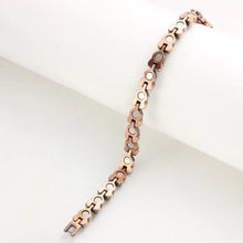 Load image into Gallery viewer, Wholesale Classic Red Copper Chain Bracelet Unique Heart Shaped Turquoise Natural Stone for Women Men Anniversaries