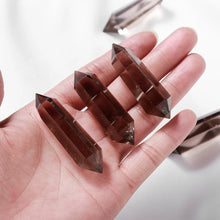 Load image into Gallery viewer, 1PC Natural Smoky Quartz Double Point Crystal