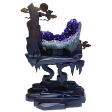 Load image into Gallery viewer, 1PC Random Natural Amethyst Irregular Geode Cluster – Large Amethyst Crystal Mineral Specimen for Collection &amp; Home Decor