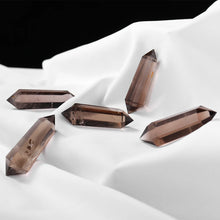 Load image into Gallery viewer, 1PC Natural Smoky Quartz Double Point Crystal