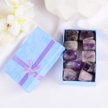 Load image into Gallery viewer, 10PC Set Natural Tumbled Stone 15-20mm Mix Stone And Crystal