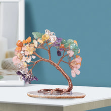 Load image into Gallery viewer, Crystal Gemstone Bonsai Tree – Choose from Multiple Stones – Feng Shui Home Decor, Office, Gift Ornament