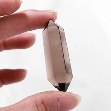 Load image into Gallery viewer, 1PC Natural Smoky Quartz Double Point Crystal