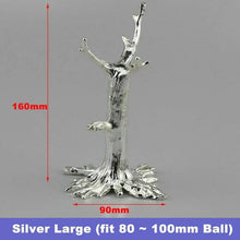 Load image into Gallery viewer, Tree Shape Crystal Sphere Stand Base Home Decor