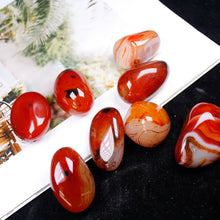 Load image into Gallery viewer, 30-50g Madagascar Natural Sardonyx Agate Tumbled Stone