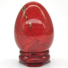 Load image into Gallery viewer, Red Jasper Egg Shaped Stone