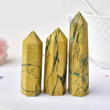 Load image into Gallery viewer, 1PC Natural Yellow Unakite Obelisk for Healing