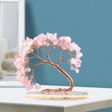 Load image into Gallery viewer, Crystal Gemstone Bonsai Tree – Choose from Multiple Stones – Feng Shui Home Decor, Office, Gift Ornament