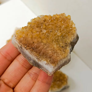 Beautiful Natural Citrine Cluster