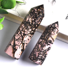 Load image into Gallery viewer, 100% Natural Rhodonite Obelisk