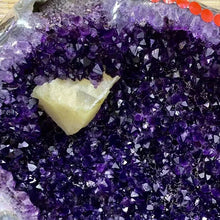 Load image into Gallery viewer, 1PC Random Natural Amethyst Irregular Geode Cluster – Large Amethyst Crystal Mineral Specimen for Collection &amp; Home Decor
