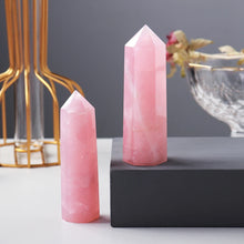 Load image into Gallery viewer, 1PC Natural Rose Quartz Crystal Healing Obelisk