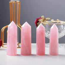 Load image into Gallery viewer, 1PC Natural Rose Quartz Crystal Healing Obelisk