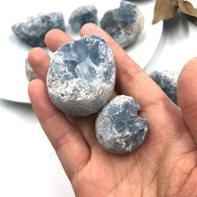 Load image into Gallery viewer, 1PC Random Natural Raw Blue Celestite Crystal Cluster