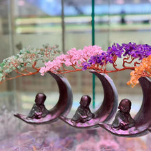 Load image into Gallery viewer, Natural Crystal Money Tree – Citrine, Aventurine, Rose Quartz &amp; Amethyst Gemstone Bonsai Variants for Home Decor &amp; Collection
