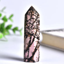 Load image into Gallery viewer, 100% Natural Rhodonite Obelisk