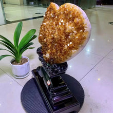 Load image into Gallery viewer, High Quality Citrine Cluster Heart for Home Decor