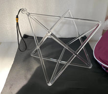 Load image into Gallery viewer, 9 Inch Crystal Quartz Double Pyramids for Sound Healing Music Therapy and Chakra Balancing