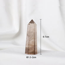 Load image into Gallery viewer, Natural Smoky Crystal Obelisk 6-7cm