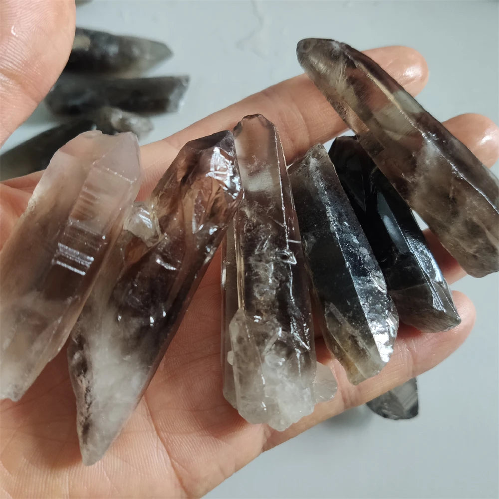 Natural Smoky Quartz Crystal Point