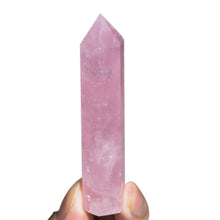 Load image into Gallery viewer, Natural Rose Quartz Crystal Obelisk