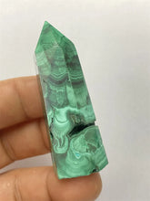 Load image into Gallery viewer, 1PC Natural Malachite Free Form Obelisk Mineral Specimen for Healing