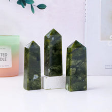 Load image into Gallery viewer, 1PC Natural Green Jade Healing Obelisk