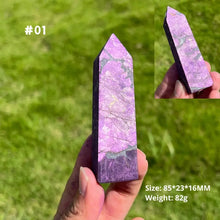 Load image into Gallery viewer, 1PC Natural Purpurite Raw Crystal Obelisk for Healing