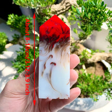 Load image into Gallery viewer, Natural Fire Agate Polished Mineral Obelisk for Healing