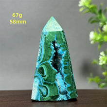 Load image into Gallery viewer, Natural Malachite Free Form Obelisk Raw Mineral Specimen for Healing