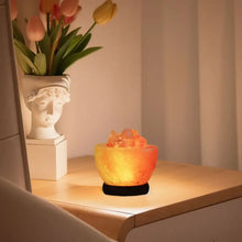 Load image into Gallery viewer, Himalayan Salt Lamp Crystal LED lighting