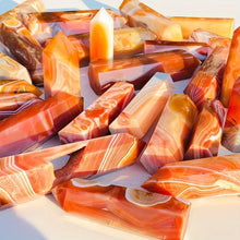 Load image into Gallery viewer, 1PC Natural Red Sardonyx Agate Crystal Obelisk for Healing