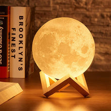 Load image into Gallery viewer, LED Moon Crystal Display Light – Galaxy Night Lamp for Bedroom Decor, Gift &amp; Home Decoration