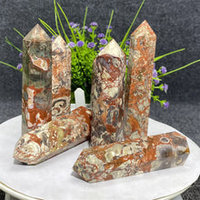 Load image into Gallery viewer, 1PC Natural Money Agate Obelisk for Healing