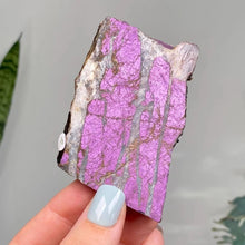 Load image into Gallery viewer, 1PC Rare Purpurite Crystal Slice Mineral Specimen Home Decor