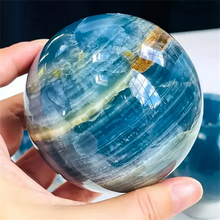 Load image into Gallery viewer, 1PC Stunning Natural Blue Onyx Sphere