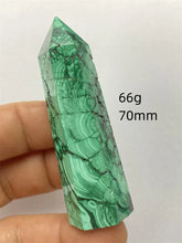 Load image into Gallery viewer, 1PC Natural Malachite Free Form Obelisk Mineral Specimen for Healing