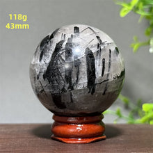 Load image into Gallery viewer, Natural Black Tourmaline Sphere for Healing